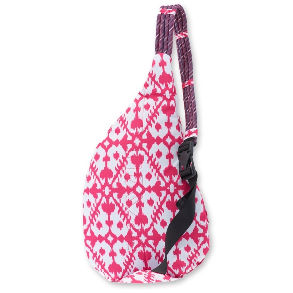 NEW Kavu Rope Sling Bag In Pink Blot - Picture 2 of 7